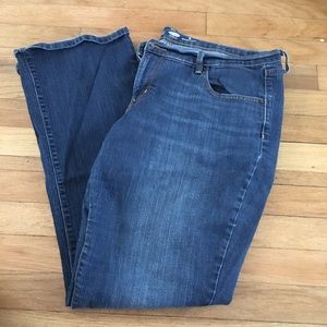 Old navy bootcut jeans size 16